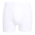CECEBA Men’s White Cotton Trunks – Long Leg Slim Fit with Open Fly, 1 Pack